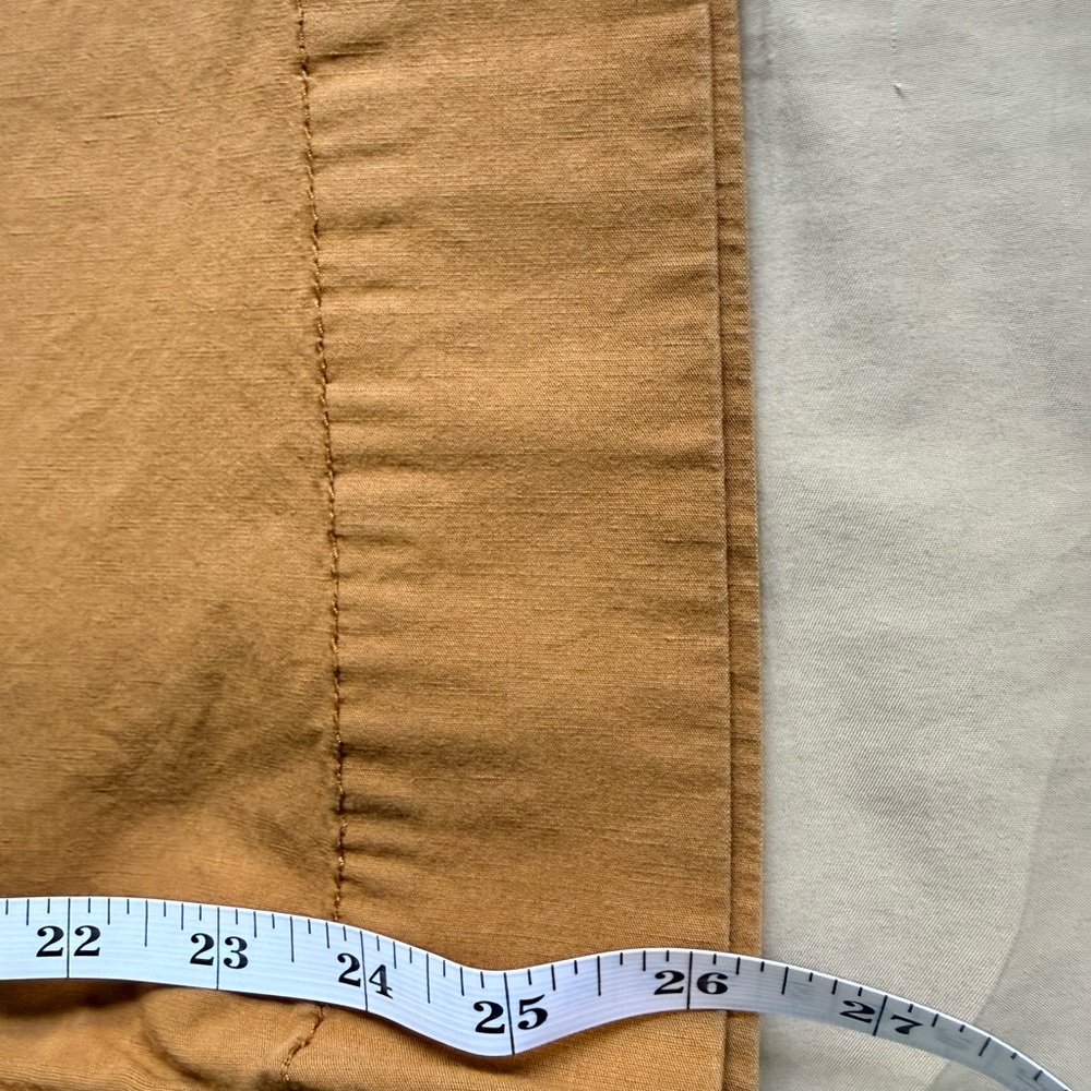Anthropologie High-Rise Wide-Leg Jeans in Tan - Picture 4 of 7